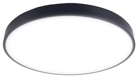 LED Димируем плафон LED/60W/230V 3000-6500K Ø 60 см черен + д.у.