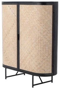 Бамбуково шкафче в естествен цвят 92x105x36,5 cm Ember – Bloomingville