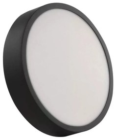 LED Плафон LED/21W/230V 3000/3500/4000K Ø 22,5 см черен