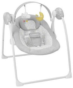 Люлеещ се стол Badabulle Candy Comfort Swing Сив Бял