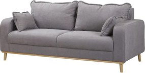 Сив диван 193 cm Beata - Ropez