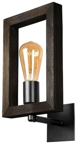 Аплик ТИЕРА, венге, 1xE27