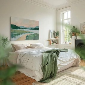 Картина 70x100 cm Gouache Lake – Styler