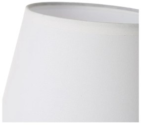 Кафява керамична настолна лампа с текстилен абажур (височина 27,5 cm) - Casa Selección