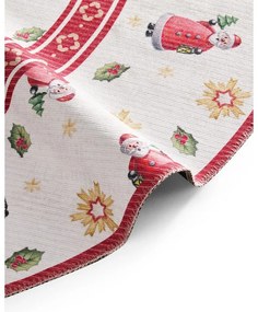 Червен кръгъл килим с коледен мотив ø 160 cm Toy's Delight Santa Claus – Villeroy&amp;Boch