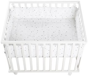 Бяла кошара за игра 100x75 cm Sternenzauber - Roba