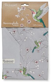 Сива памучна престилка Hummingbirds - Cooksmart ®