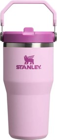 Розов термос от неръждаема стомана 600 ml IceFlow™ Flip Straw 2.0 Cherry Blossom – Stanley