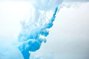 Тапет – Синьо мастило във вода