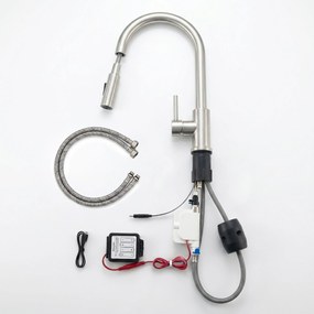 Смесител за кухня Rea Fresh Touch Brush Nickel