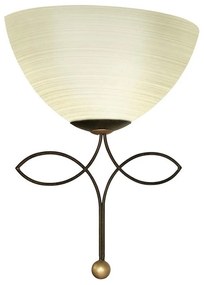 EGLO 89135 - Стенна лампа BELUGA 1xE27/60W антично кафява