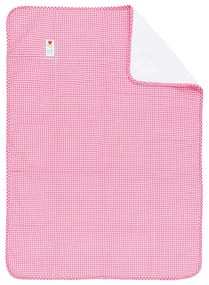 Розово и бяло покривало за детско легло , 100 x 150 cm - Tiseco Home Studio