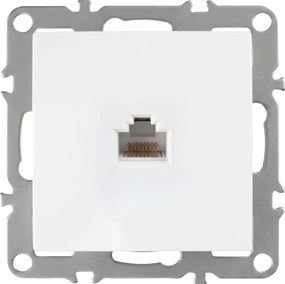 Розетка RJ45 OSTE JNH010-S WHITE