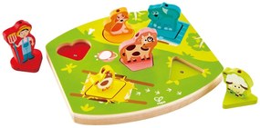 Hape - Музикален пъзел Ферма