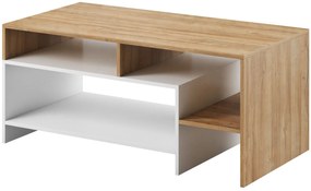 Масичка за кафе Oak-White Natural