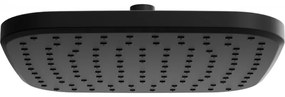 Mexen D-33 душ батерия 23x23 см, черна - 79733-70