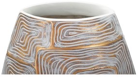 Ваза от полирезин в златисто (височина 59,5 cm) Eclips – Mauro Ferretti