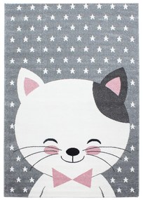 Розово-сив детски килим 140x200 cm Kids – Ayyildiz Carpets
