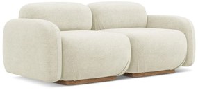 Кремав модулен диван от букле 190 cm Ailani – Makamii