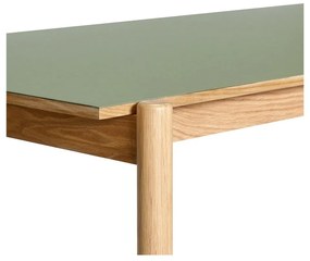 Трапезна маса от масивен дъб 107x190 cm Oblique – Hübsch