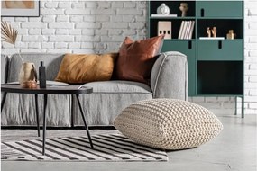 Червена плетена табуретка Knit – Bonami Essentials