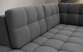 Ъглов диван Bale U-Антрацит-Ляв