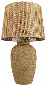 Настолна лампа RAMZES 1xE27/40W/230V кафява