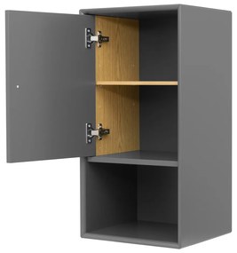Тъмно сив компонент с врата 33x43 cm Z Cube - Tenzo