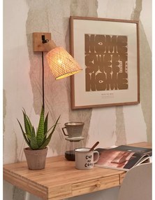 Стенна лампа в естествен цвят ø 15 cm Java - Good&amp;Mojo