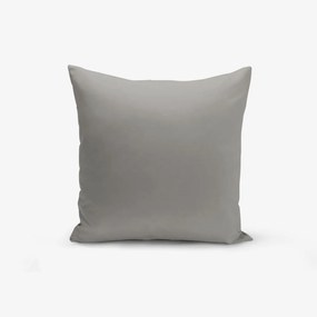 Сива калъфка за възглавница Düz, 45 x 45 cm - Minimalist Cushion Covers