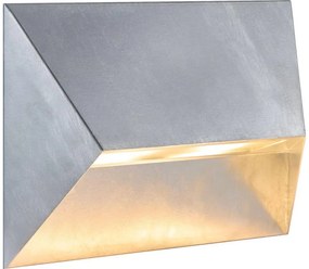 Nordlux - Външно стенно осветително тяло PONTIO 2xGU10/25W/230V IP54 сребристо