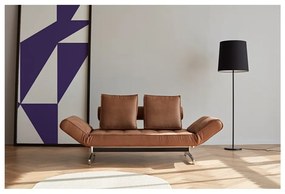 Кафява лежанка Faunal Brown Ghia Chrome - Innovation