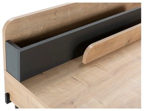 Работна маса от масивен дъб 60x113 cm Lila – Marckeric