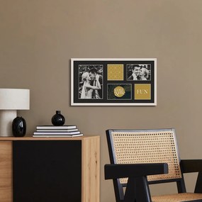 Рамка 29x53 cm Kyoto Black - Styler