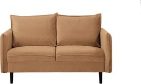 Кафяв кадифен диван 138 cm Juli – Ropez