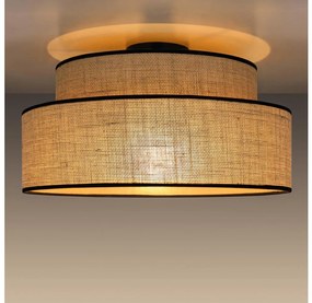 Плафон BOHO 1xE27/60W/230V Ø 40 см бежов