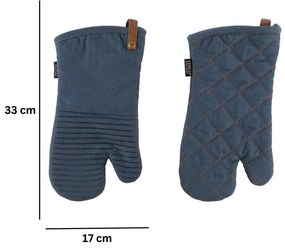 Ръкавици за фурна в комплект от 2 бр. Indigo – Tiseco Home Studio