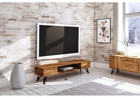 Масичка за телевизор от дъб 182x42 cm Golo - The Beds