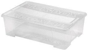 Кутия за съхранение TEX BOX 28 л прозрачна
