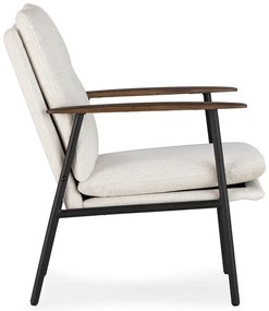 Бежово кресло Dunia – Marckeric