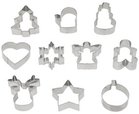 Формички за бисквитки в комплект 10 бр. с коледни мотиви – Blomsterbergs