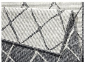 Сив и кремав килим на открито , 80 x 150 cm Malaga - NORTHRUGS