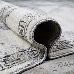 Сив килим с мандала Ширина: 80 см | Дължина: 150 см