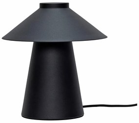 Черна метална настолна лампа Chipper - Hübsch