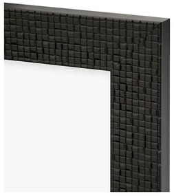 Матирана черна пластмасова рамка за стена 38x48 cm