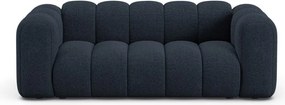 Тъмносин шенилов диван 200 cm Lupine – Micadoni