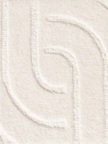 Кремав ръчно изработен вълнен килим 160x230 cm Arcura – Vikosa