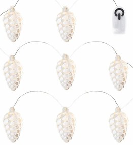 Коледна светлинна украса брой крушки 8 бр. дължина 120 cm Celina – Sirius