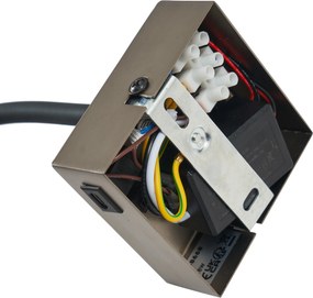 Комплект от 2 модерни стенни лампи антрацит с USB-C - Gosna