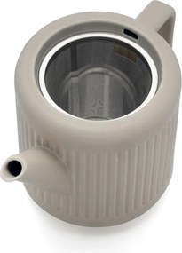 Сив порцеланов чайник с цедка 1,2 l Skagen – Bredemeijer